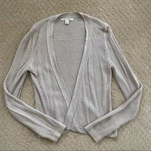 Banana Republic Womens Taupe Cozy Knit Cardigan
